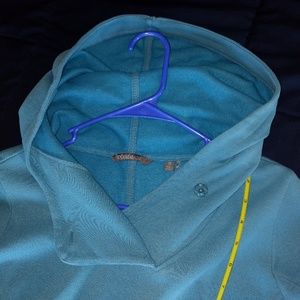 Hooded sweatshirt dress